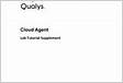 Cloud Agent Lab Tutorial Supplement